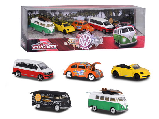 Cover for Majorette · Folkevogn die-cast biler i gavepakning 7,5cm 5stk (Toys) (2020)