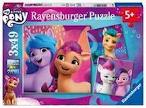 Cover for Ravensburger Spieleverlag · Ravensburger Kinderpuzzle - My little Pony Movie - 3x49 Teile. Puzzle für Kinder ab 5 Jahren (SPIEL) (2021)