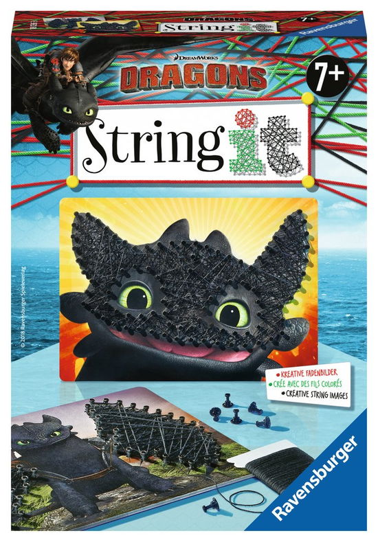 Cover for Ravensburger · String Art,Dragons.18036 (Bok) (2019)