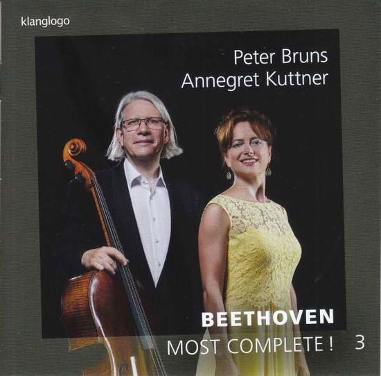 Cover for Bruns / Kuttner · Ludwig Van Beethoven: Most Complete III (CD) (2020)