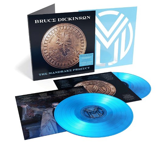 Cover for Bruce Dickinson · The Mandrake Project (LP) [Limited Blue Vinyl edition] (2024)