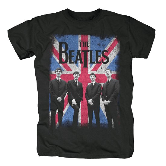 Cover for The Beatles · Union Jack Pdis -xl-black (T-shirt) (2016)