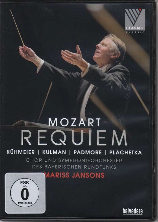 Cover for Wolfgang Amadeus Mozart · Requiem (DVD) (2018)