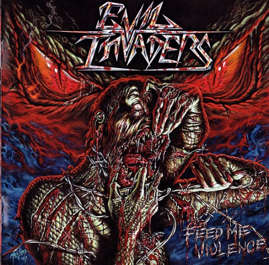 Cover for Evil Invaders · Feed Me Violence &lt;limited&gt; (CD) [Japan Import edition] (2018)