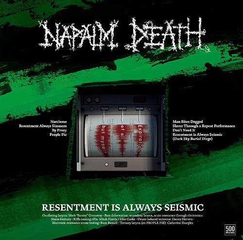 Resentment Is Always Seismic - A Final Throw Of Throes - Napalm Death - Music - CENTURY MEDIA - 4582352382363 - February 4, 2022