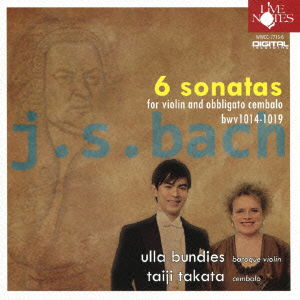 Cover for Ulla Bundies · J.s.bach: 6 Sonatas for Violin and Obbligato Cembalo Bwv1014-1019 (CD) [Japan Import edition] (2013)