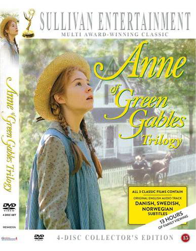 Anne fra Grønnebakken Trilogi (Anne of Green Gables Trilogy) (DVD) (2018)