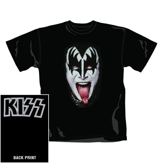 Cover for Kiss · Gene Face (TØJ) [size S] (2010)