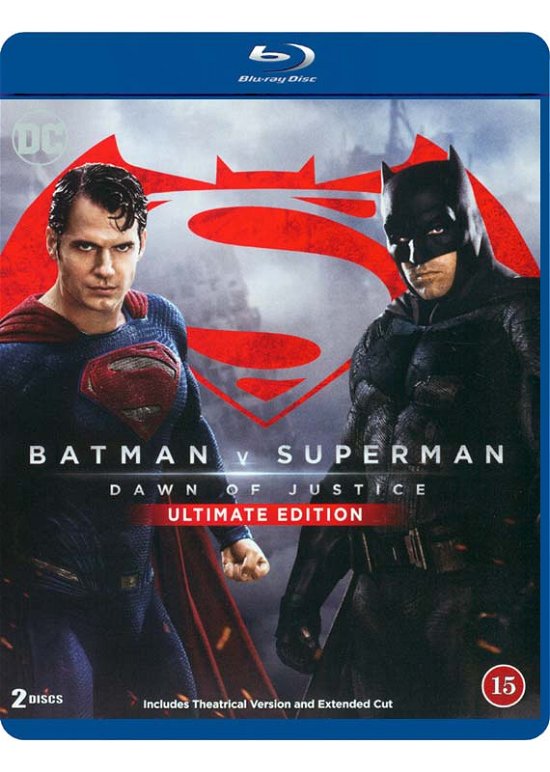 Cover for Batman V Superman - Dawn Of Justice (Blu-ray) [Ultimate edition] (2016)