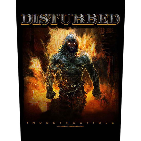 Indestructible (Backpatch) - Disturbed - Merchandise - PHD - 5055339732363 - 23. desember 2019