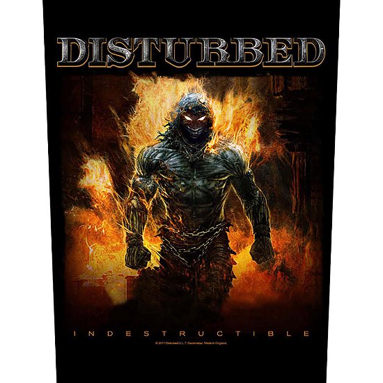 Cover for Disturbed · Indestructible (Backpatch) (Patch) [Black edition] (2019)