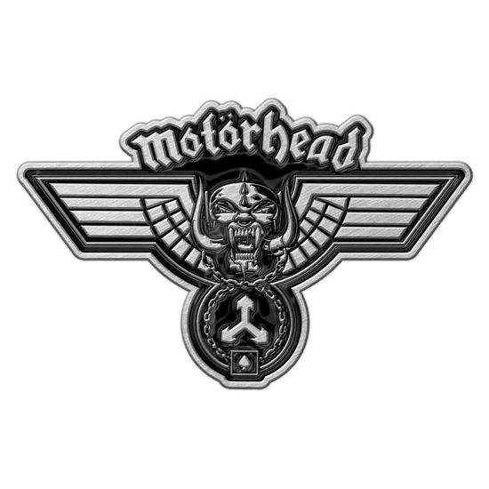 Motorhead Pin Badge: Hammered (Enamel In-Fill) - Motörhead - Mercancía - PHM - 5055339787363 - 28 de octubre de 2019