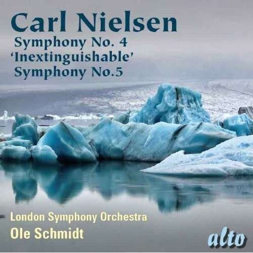 Cover for London Symphony Orch / Ole Schmidt · Nielsen Symphonies 4 &amp; 5 (CD) (2013)