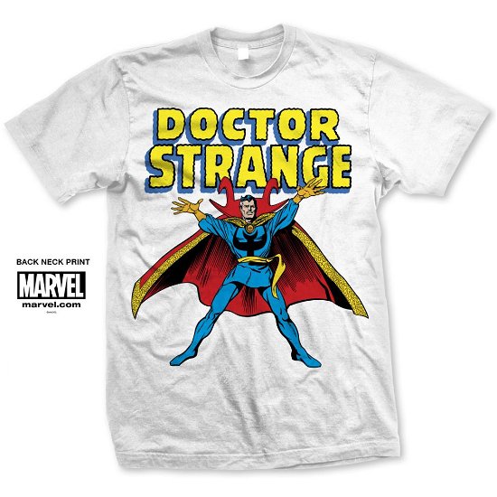 Cover for Marvel Comics · Marvel Comics Unisex T-Shirt: Doctor Strange (CLOTHES) [size S] [White - Unisex edition]