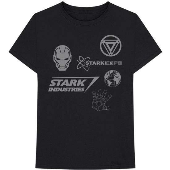 Marvel Comics Unisex T-Shirt: Iron Man Stark Expo - Marvel Comics - Merchandise -  - 5056170677363 - 