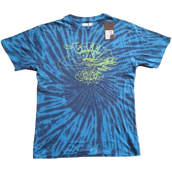 Green Day Unisex T-Shirt: Dookie Line Art (Wash Collection) - Green Day - Merchandise -  - 5056561011363 - 