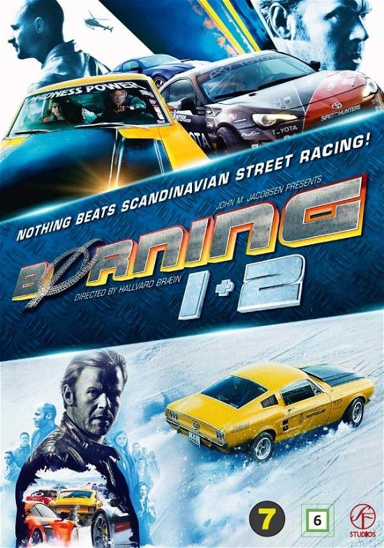 Cover for Borning · Børning 1 &amp; 2 - Box (DVD) (2021)