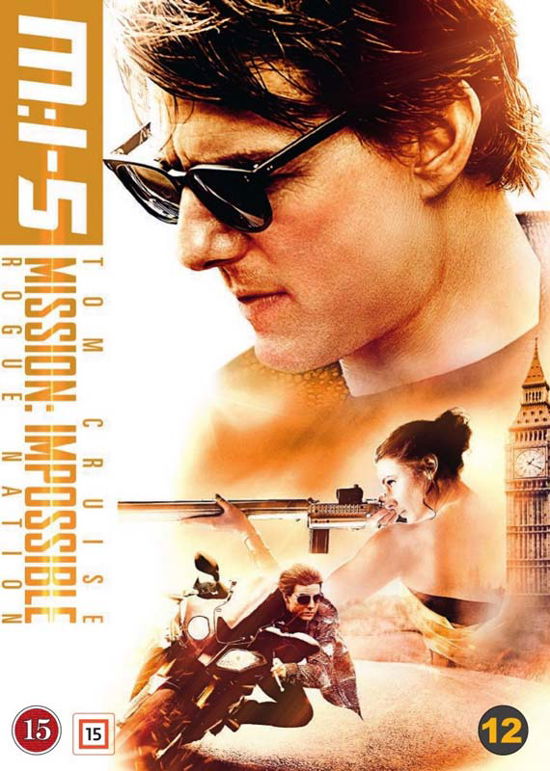 Mission: Impossible 5 (Rogue Nation) - Tom Cruise - Películas -  - 7340112745363 - 5 de julio de 2018