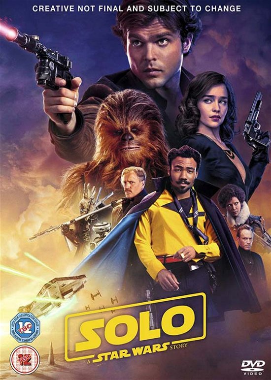 Cover for Solo - A Star Wars Story (DVD) (2018)