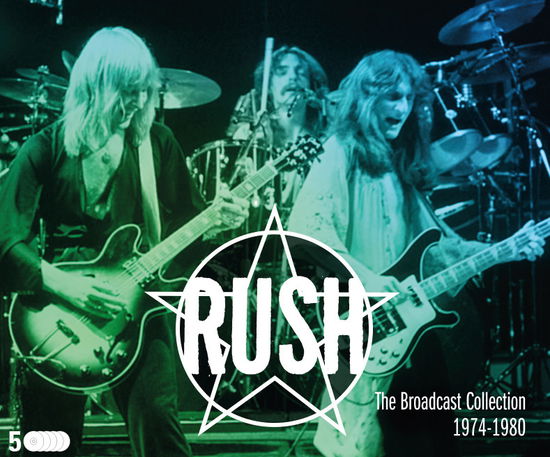 The Broadcast Collection 1974-1980 - Rush - Musiikki - CULT LEGENDS - 8717662582363 - perjantai 13. joulukuuta 1901