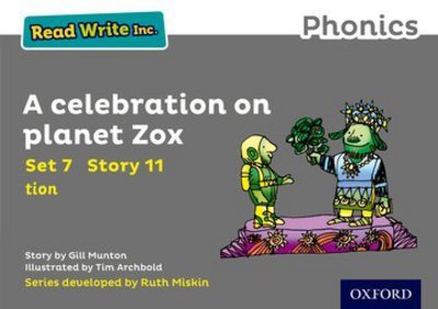 Cover for Gill Munton · Read Write Inc. Phonics: A Celebration on Planet Zox (Grey Set 7 Storybook 11) - Read Write Inc. Phonics (Paperback Book) (2016)