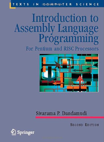 Cover for Sivarama P. Dandamudi · Introduction to Assembly Language Programming: for Pentium and Risc Processors - Texts in Computer Science (Hardcover Book) [2nd Ed. 2005 edition] (2004)