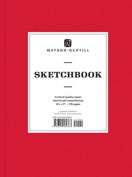 Cover for Watson-Guptill · Large Sketchbook (Ruby Red) - Watson-Guptill Sketchbooks (Book) (2018)