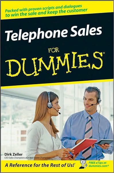 Cover for Dirk Zeller · Telephone Sales For Dummies (Paperback Book) (2007)
