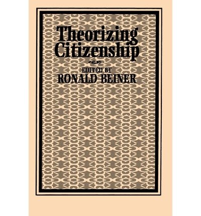 Cover for Ronald Beiner · Theorizing Citizenship (Suny Series, Political Theory) (Taschenbuch) (1994)