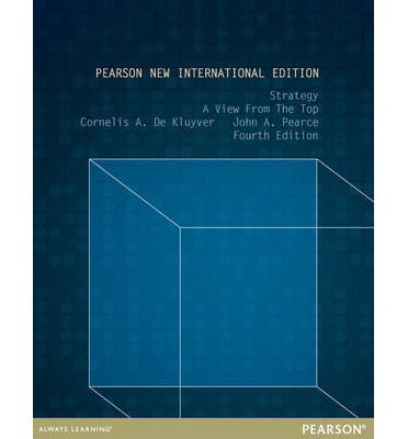Cover for Cornelis De Kluyver · Strategy: A View From The Top: Pearson New International Edition (Paperback Book) (2013)