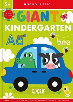 Cover for Scholastic · Giant Kindergarten Workbook (Bog) (2024)