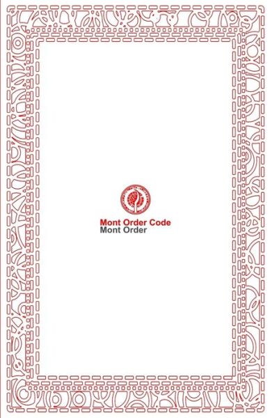 Cover for Mont Order · Mont Order Code (Paperback Book) (2016)