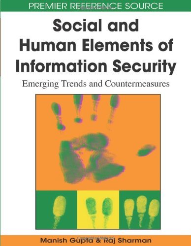 Cover for Manish Gupta · Social and Human Elements of Information Security: Emerging Trends and Countermeasures (Premier Reference Source) (Hardcover Book) (2008)