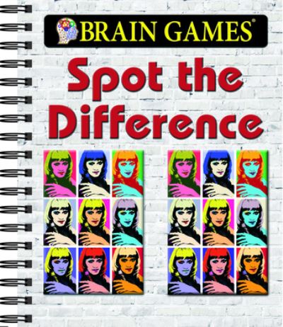 Cover for Publications International Ltd. · Brain Games - Spot the Difference (Spiral Book) (2017)