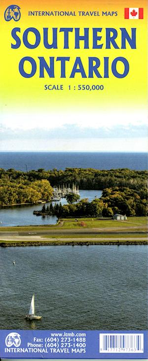 Cover for ITM Publications · International Travel Maps: Southern Ontario (Hardcover Book) (2024)
