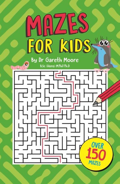 Mazes for Kids - Gareth Moore - Bøker - Michael O'Mara Books - 9781780558363 - 1. september 2022