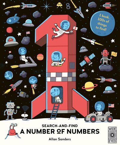 Cover for AJ Wood · Search and Find A Number of Numbers (Hardcover Book) (2020)