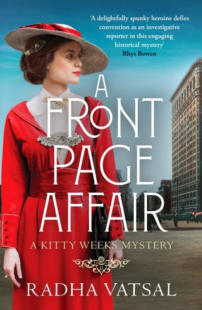 Cover for Radha Vatsal · A Front Page Affair: A Kitty Weeks Mystery - A Kitty Weeks Mystery (Paperback Book) (2020)