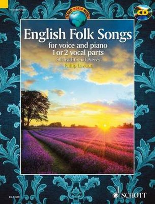 Cover for Philip Lawson · English Folk Songs: 30 Traditional Pieces (DIV) (2014)