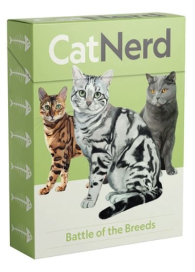 Cover for Cat Nerd: Battle of the breeds (Flashcards) (2023)