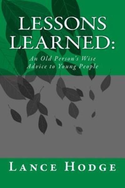 Cover for Lance Hodge · Lessons learned (Paperback Book) (2017)