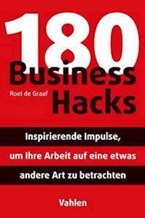 Cover for Roel De Graaf · 180 Business Hacks (Book)