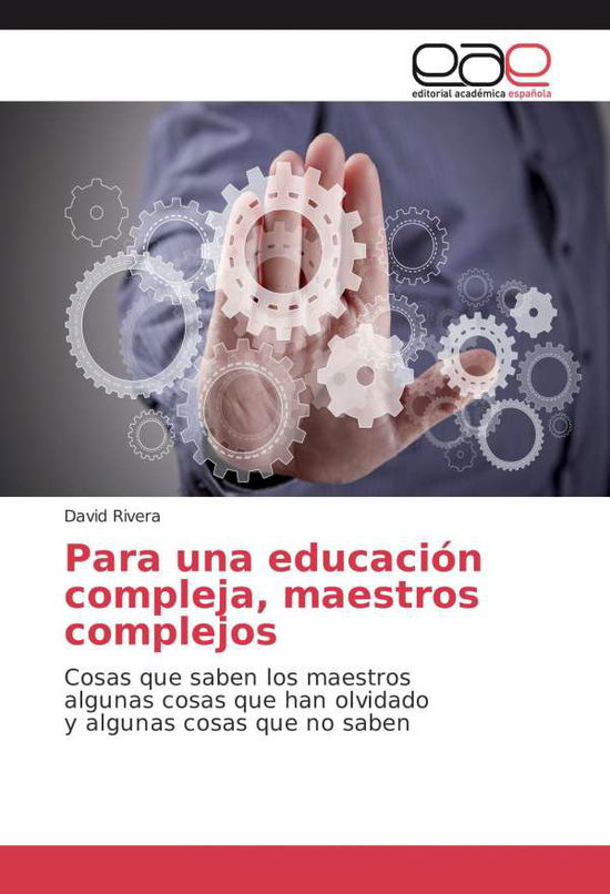 Cover for Rivera · Para una educación compleja, mae (Book)