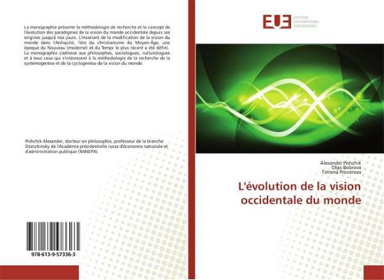 Cover for Pishchik · L'évolution de la vision occid (Book)