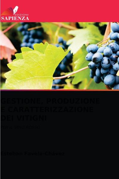 Cover for Esteban Favela-Chavez · Gestione, Produzione E Caratterizzazione Dei Vitigni (Paperback Book) (2021)