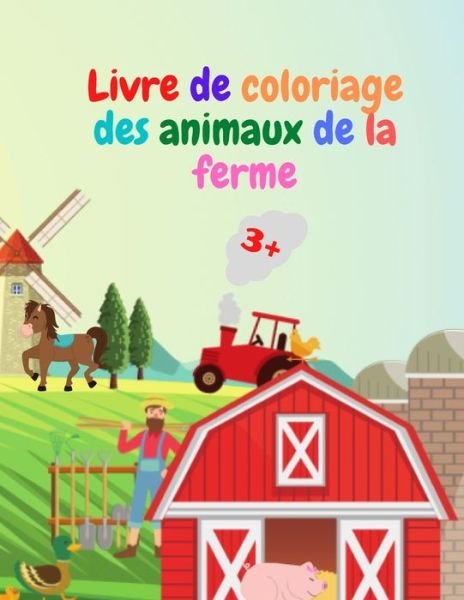 Cover for Urtimud Uigres · Livre de coloriage des animaux de la ferme (Pocketbok) (2021)