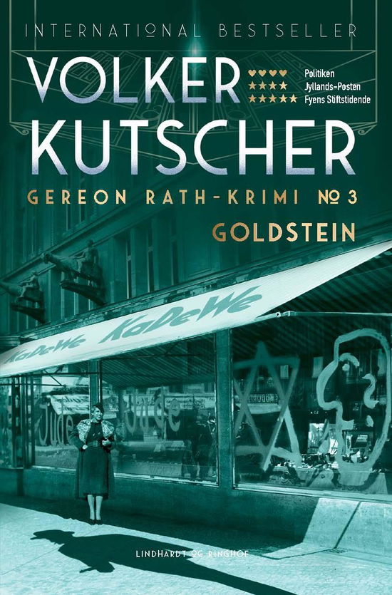 Gereon Rath: Goldstein (Gereon Rath-krimi 3) - Volker Kutscher - Bücher - Lindhardt og Ringhof - 9788711915363 - 13. Juni 2019