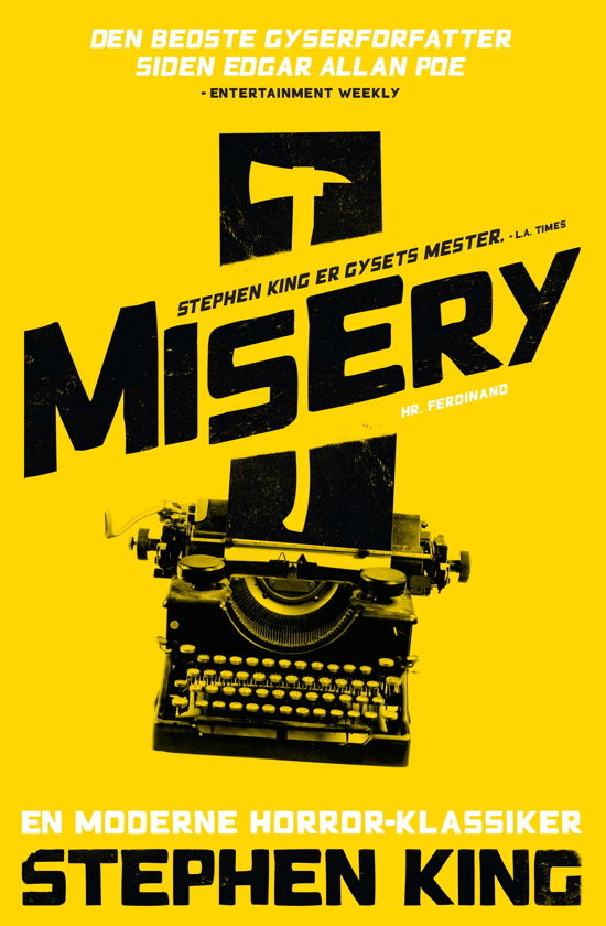 Cover for Stephen King · Misery (Paperback Book) [4th edition] (2018)