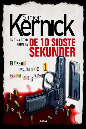 Cover for Simon Kernick · Tina Boyd #5: De 10 sidste sekunder (Sewn Spine Book) [1st edition] (2022)