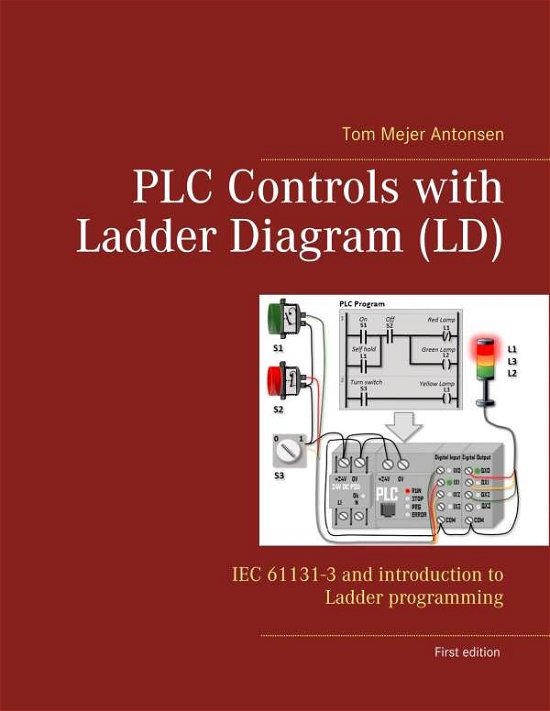 Cover for Tom Mejer Antonsen · PLC Controls with Ladder Diagram (LD), Wire-O (Book) [1st edition] (2021)